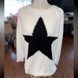 🆕🌿🤍DISCOUNT DIVAS: IVORY Cozy Soft Popcorn Sweater MEDIUM